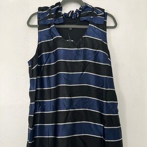 Banana Republic Striped Sleeveless Dress
